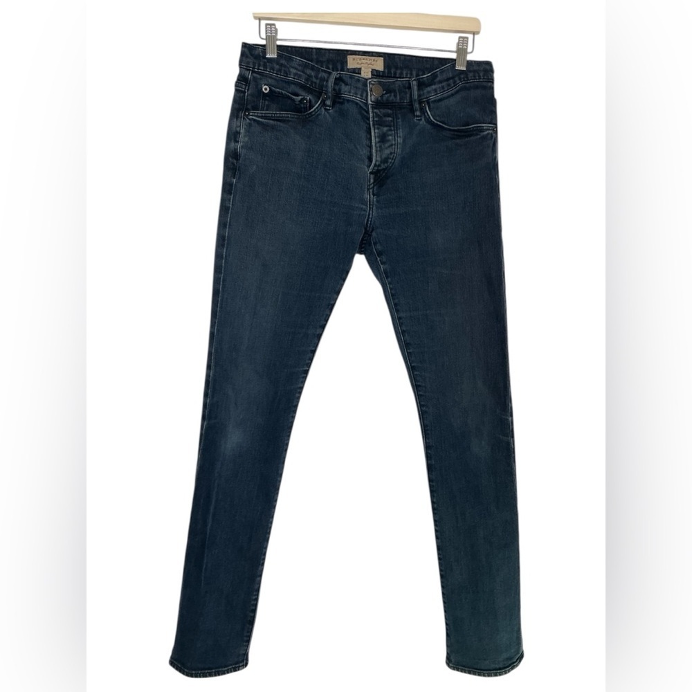 Burberry Straight Leg Button Fly Jean Size 32